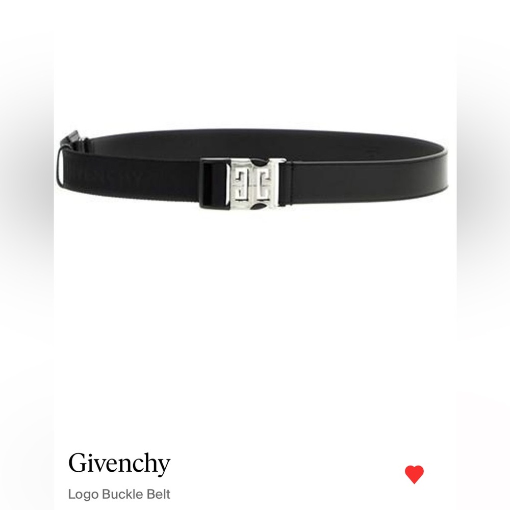 Givenchy logo belt